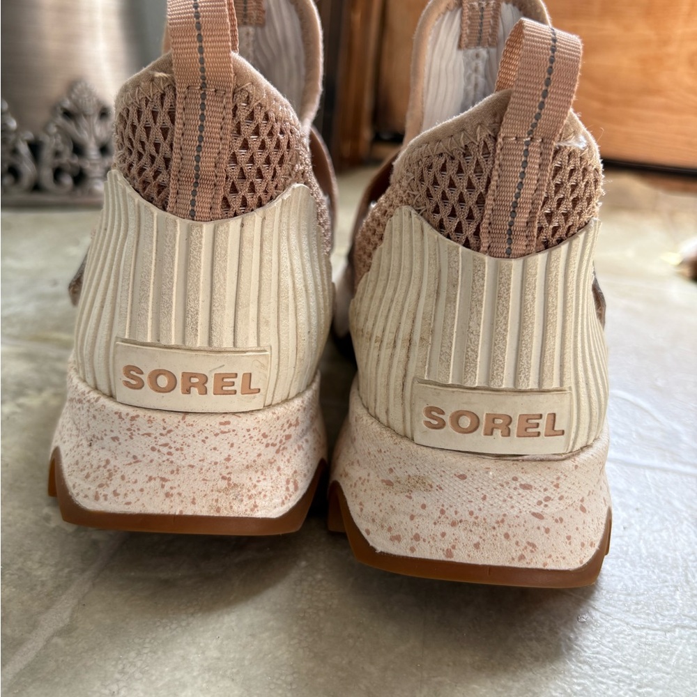 Sorel Blush Pink Knit Slip-On Sneakers - Picture 5 of 8